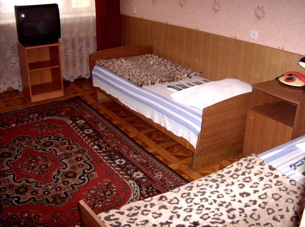 Односпальная кровать в Двухместном номере эконом-класса с 2 отдельными кроватями